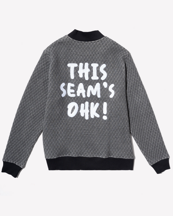 This Seam’s OHK! Quilted Jacket (Storm Grey Grid)