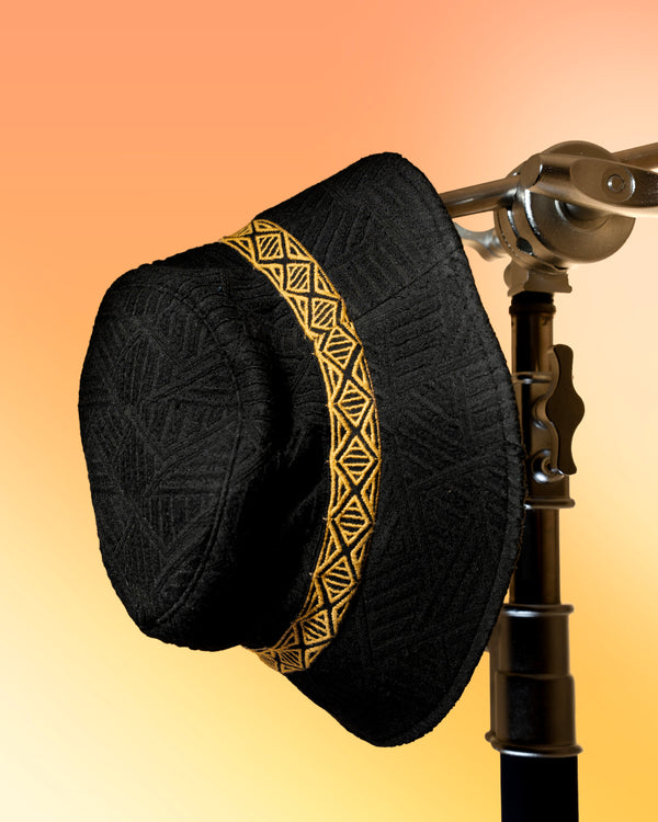 Winter Lattice Bucket Hat