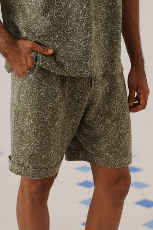 Shady Blooms Shorts