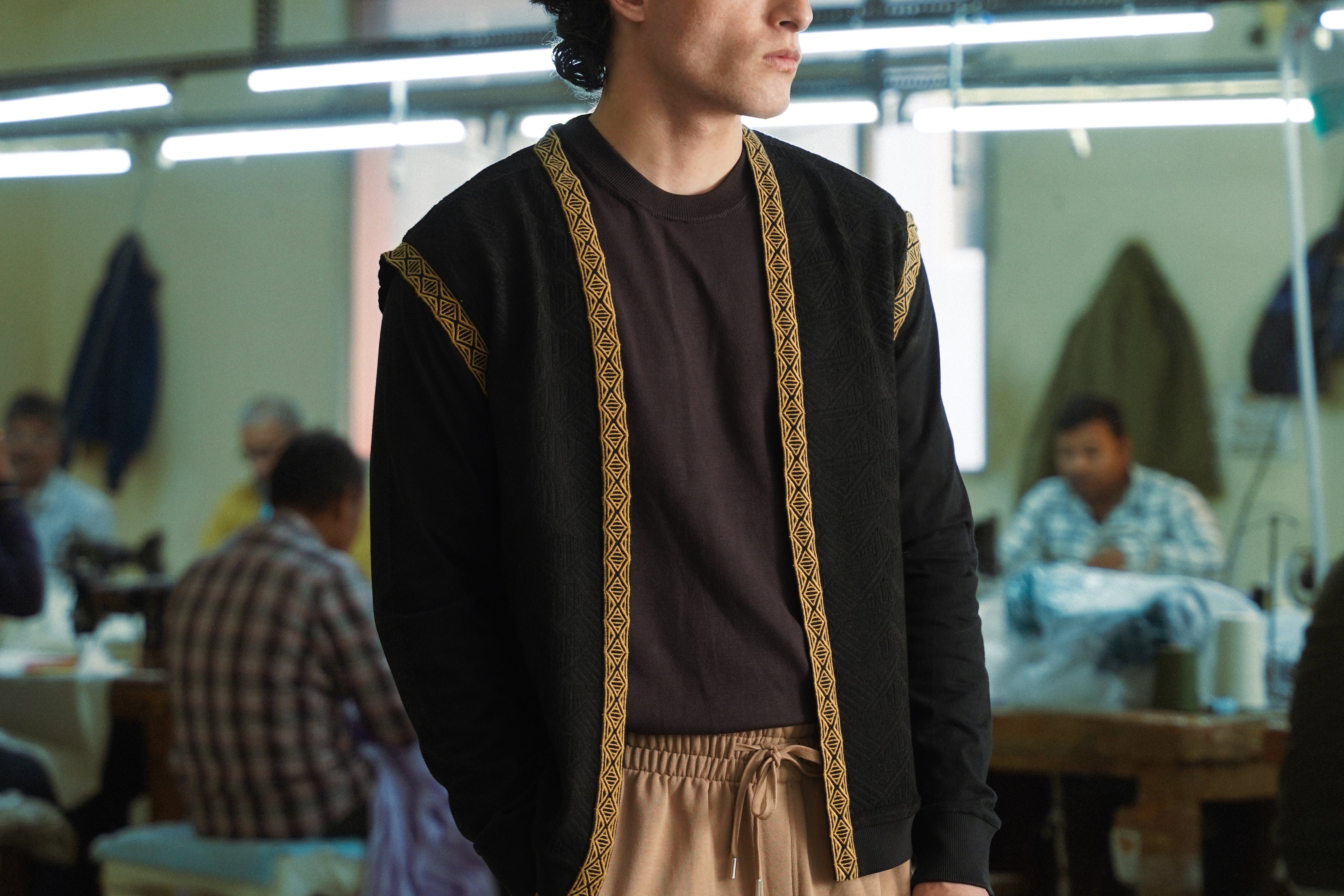 Winter Lattice Shrug