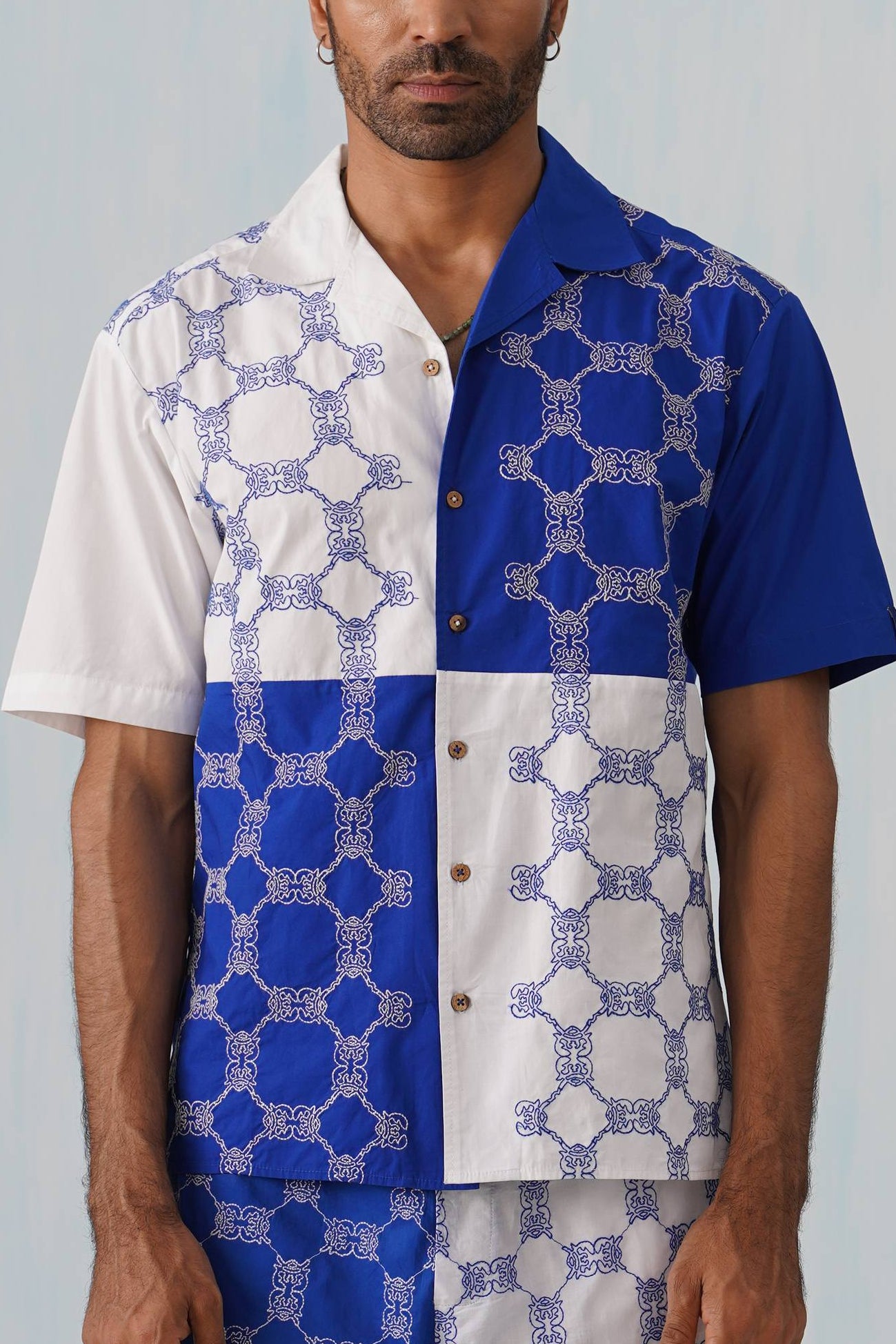Knotty Krabs (Cotton) Shirt - Surf & Foam