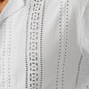 Coastal Lattice 100 % Cotton Shirt