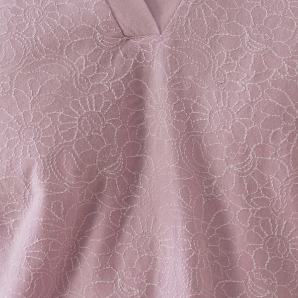 Shady Blooms Cotton Knit Co-ord Set