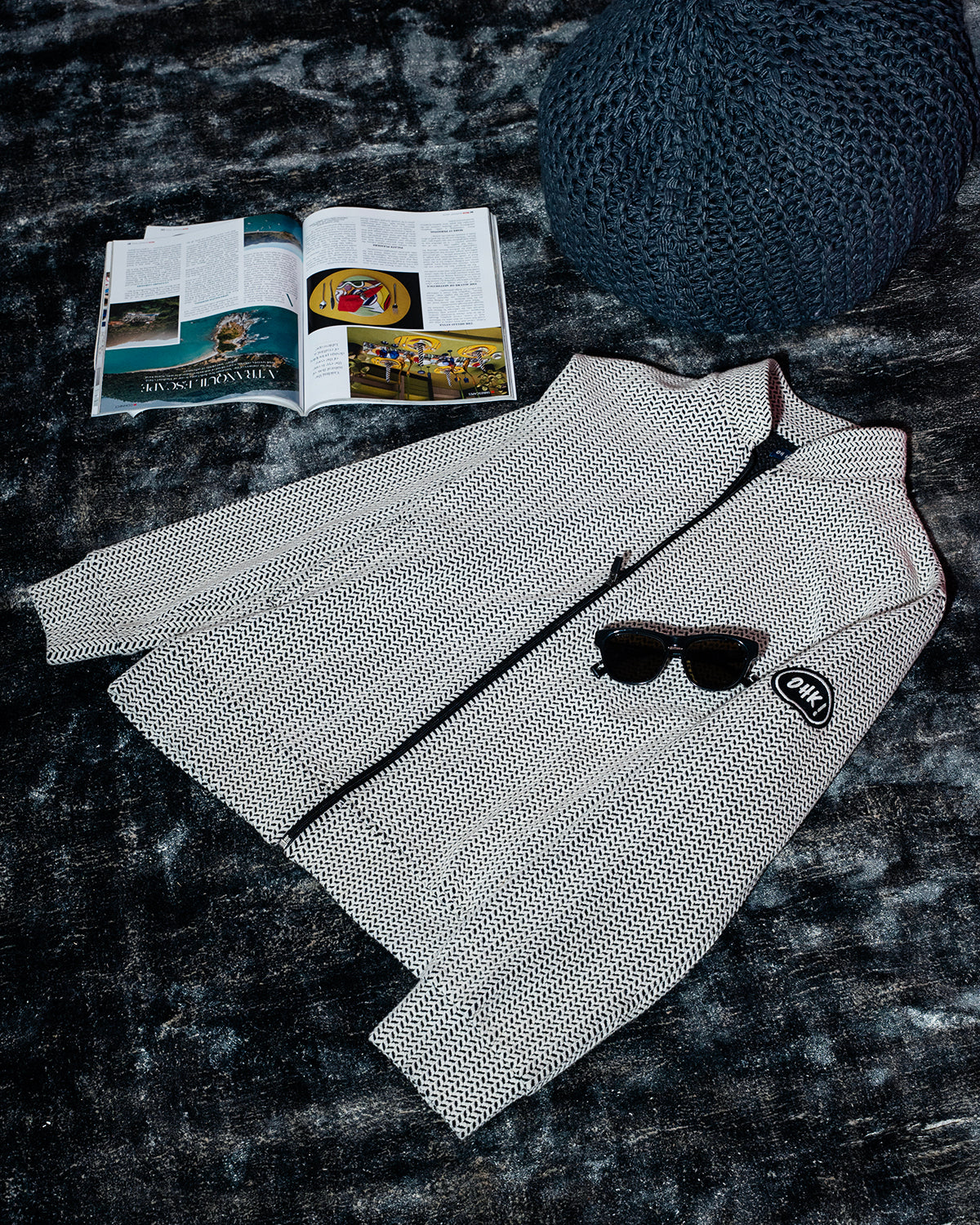 Winter Weave Textured Jacket
